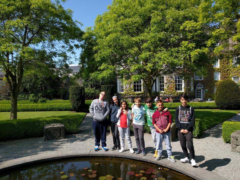 Natuurtour tijdens taalreis Engels