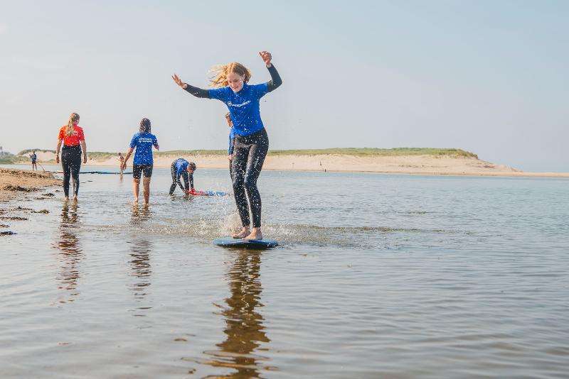 Glijden op watersportvakantie