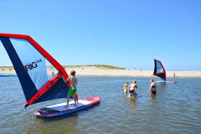 Windsurfen in Noord-Holland op watersportvakantie