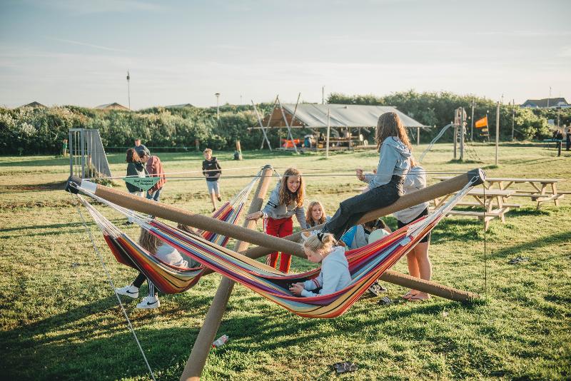 Hangmatten op watersport vakantie