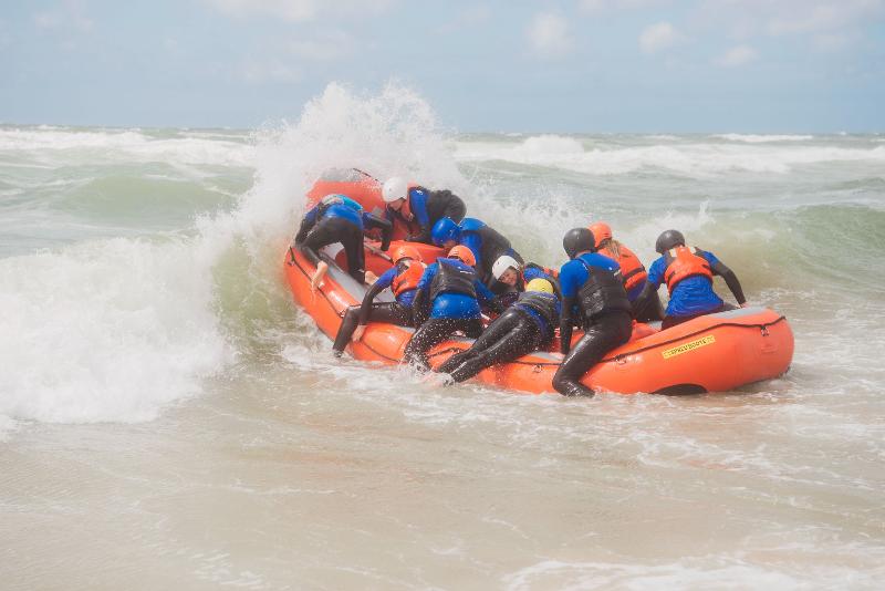 Golf trotseren op watersport vakantie