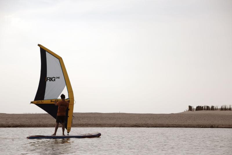 Windzeilen op watersport vakantie