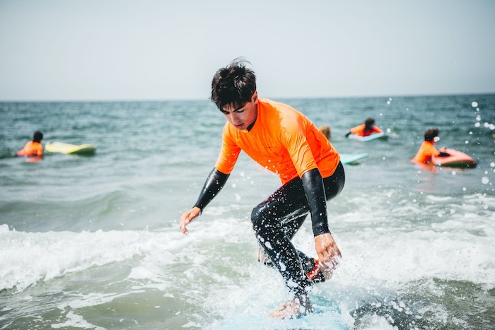 Actie op watersport vakantie