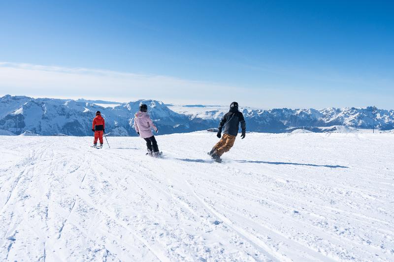snowboarden tijdens een jongerenreis wintersport