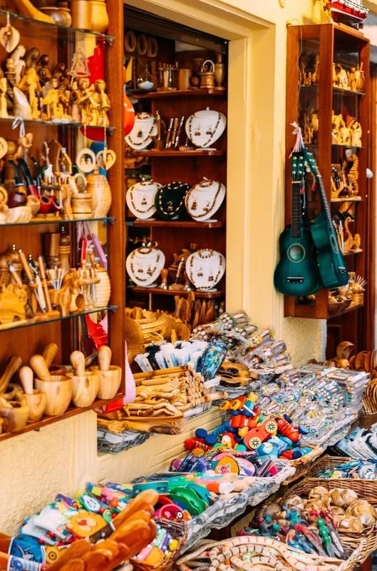 Markt tijdens de Jongerenvakanties Griekenland
