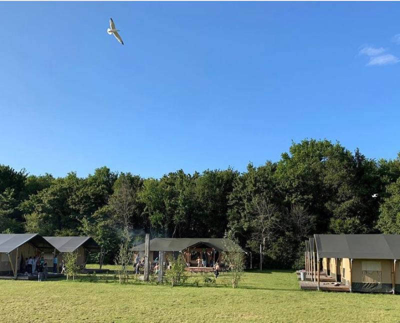 Tentenkamp op kindervakantie in Zeeland