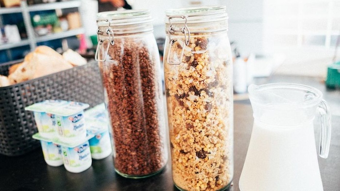 Muesli op zomerkamp