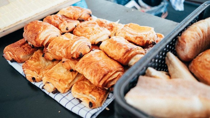 Chocoladebroodjes op zomerkamp