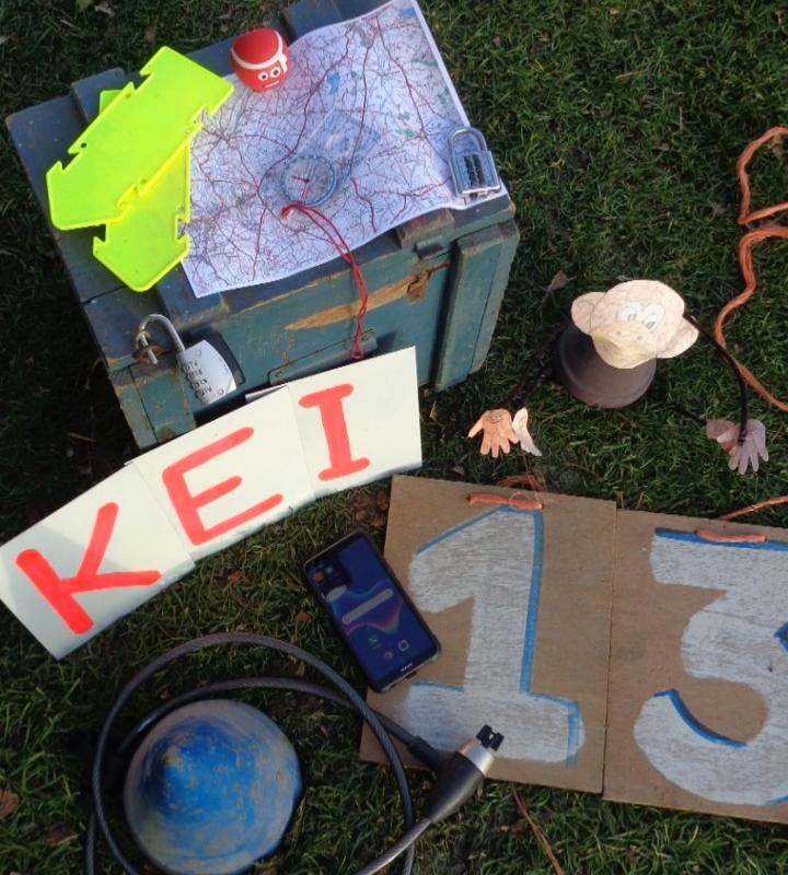 Escape spel tijdens het sportkamp