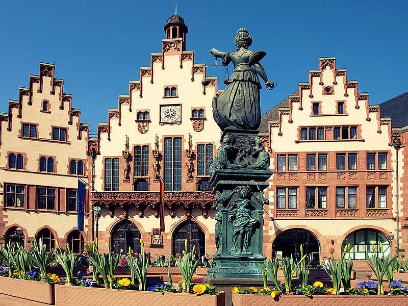 Duitse stad Frankfurt bezoeken tijdens taalreis Duitsland
