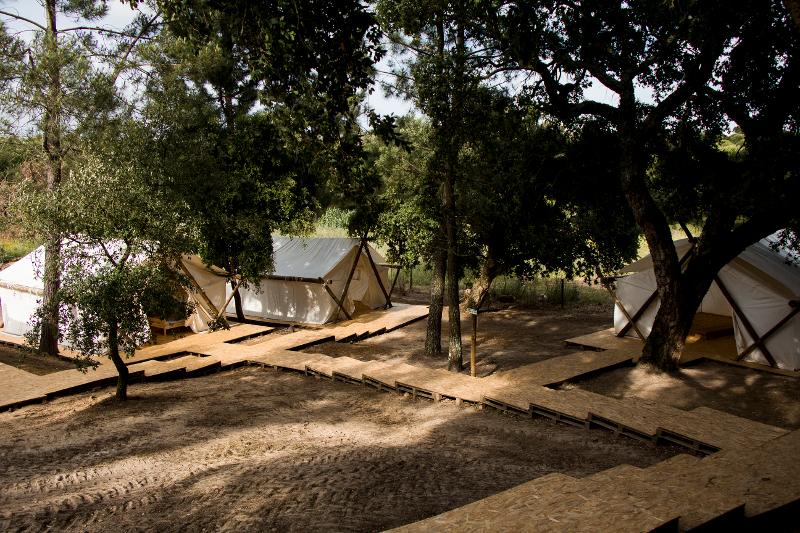 Kamperen tijdens jongerenreis augustus