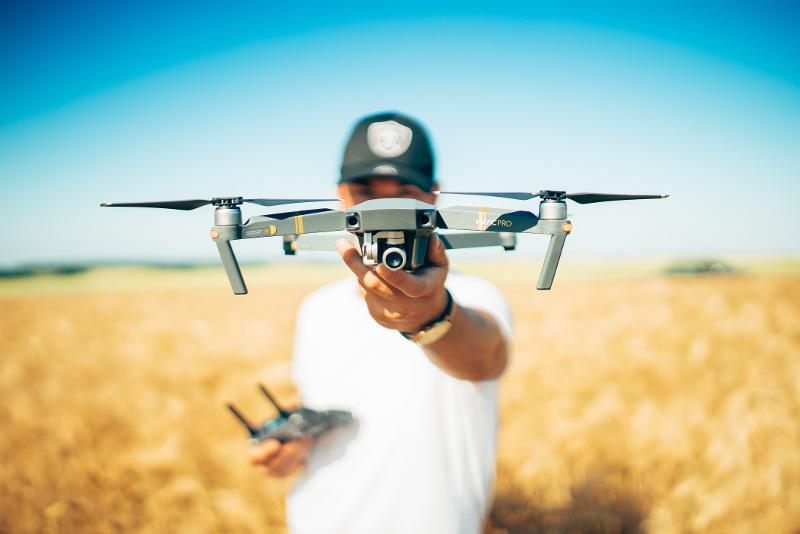 Een drone op het drone sportkamp in Antwerpen