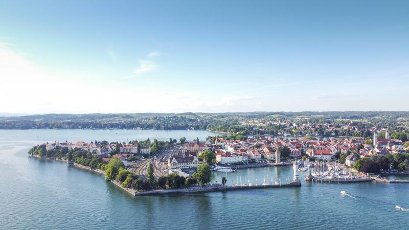 Uitzicht foto met water tijdens jongerenreis Spanje