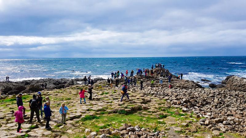 Wandeling tijdens taalreis engels 