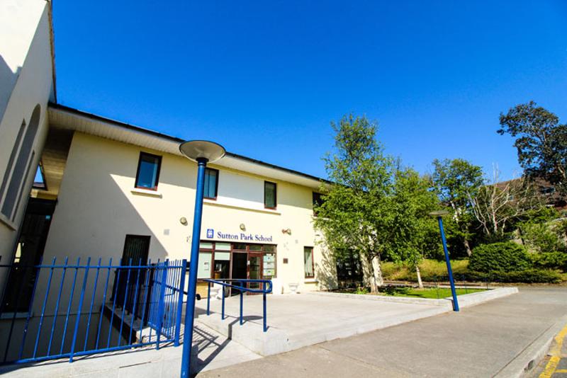 School gebouw tijdens taalreis engels 