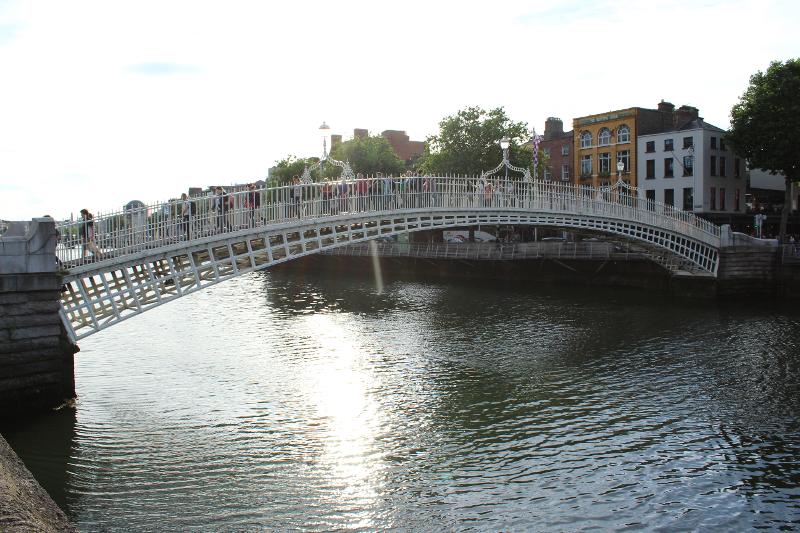 Brug over water tijdens taalreis engels 