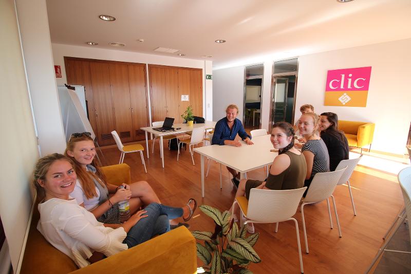 meeting tijdens taalcursus Spaans Spanje