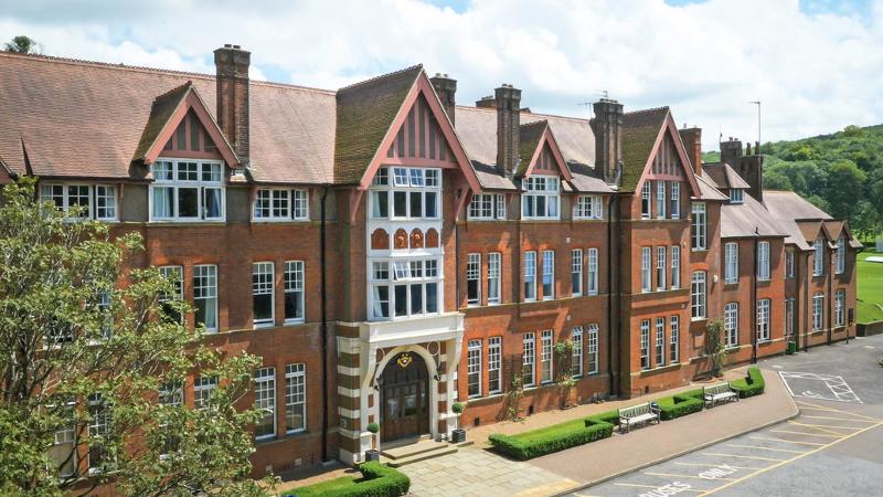 Zelf de taalschool is helemaal in Engelse stijl op de taalreis Engeland