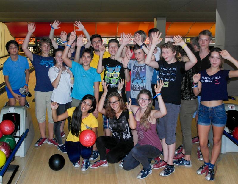 Bowlen tijdens taalreis Malta