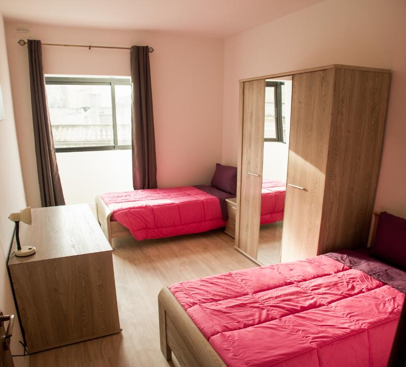 Slaapkamer tijdens taalreis Malta