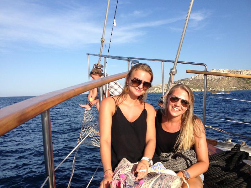 Varen tijdens taalreis Malta