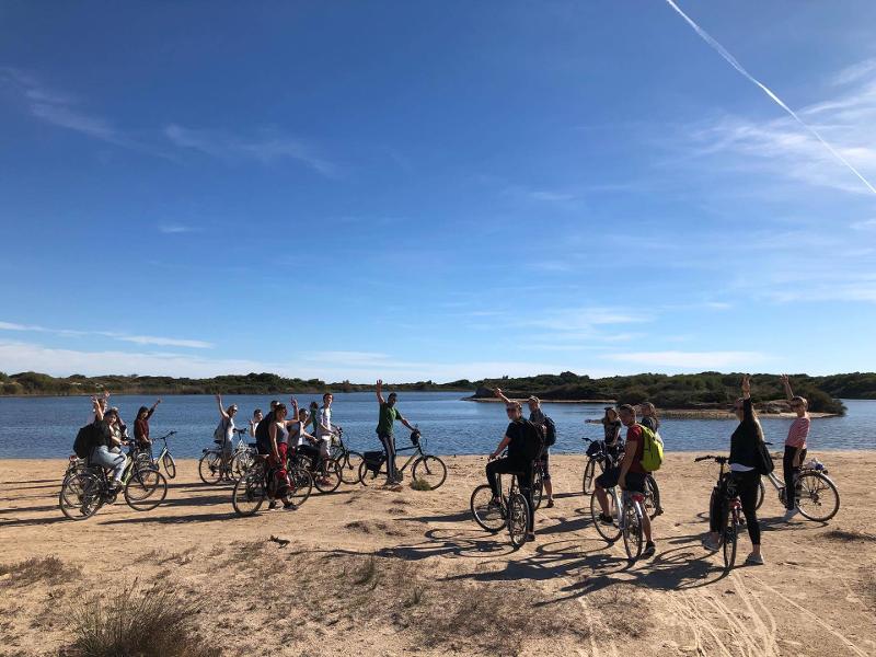 Fiets tour door Valencia tijdens jongeren vakantie spanje