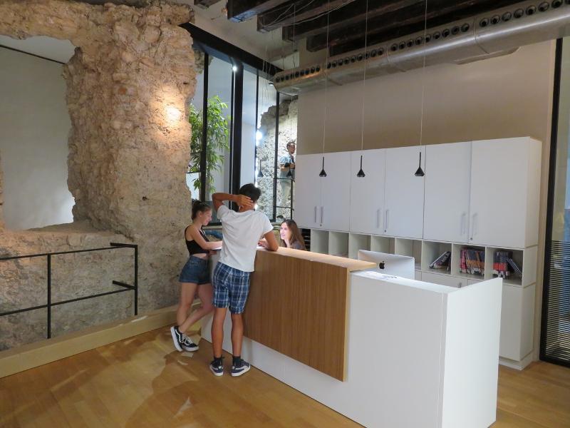 Receptie in Valencia tijdens jongeren vakantie spanje