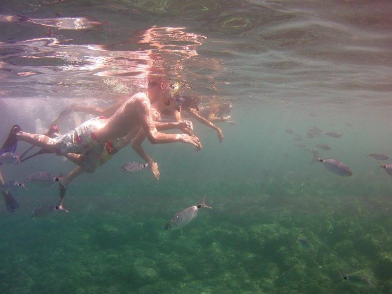 Snorkelen in Valencia tijdens jongeren vakantie spanje