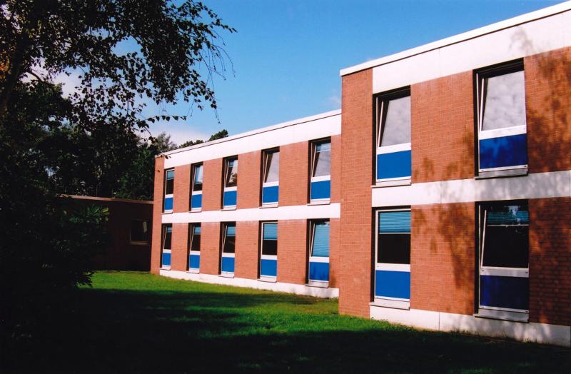 gebouw tijdens taalreis Duitsland