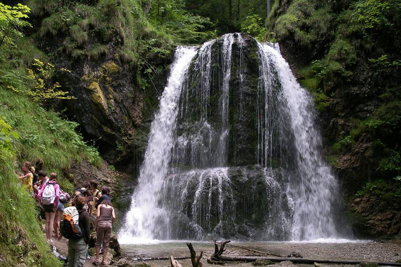 Waterval tijdens taalreis Duitsland