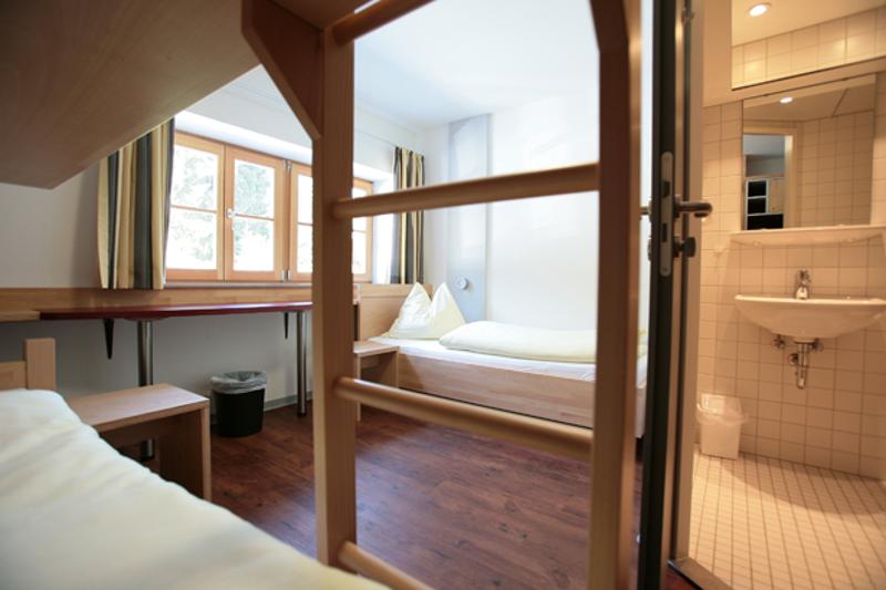 Slaapkamer in munchen tijdens taalreis Duitsland