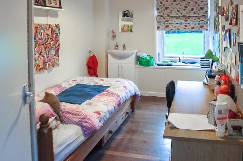 Slaapkamer in Oxford tijdens de taalreis Engeland