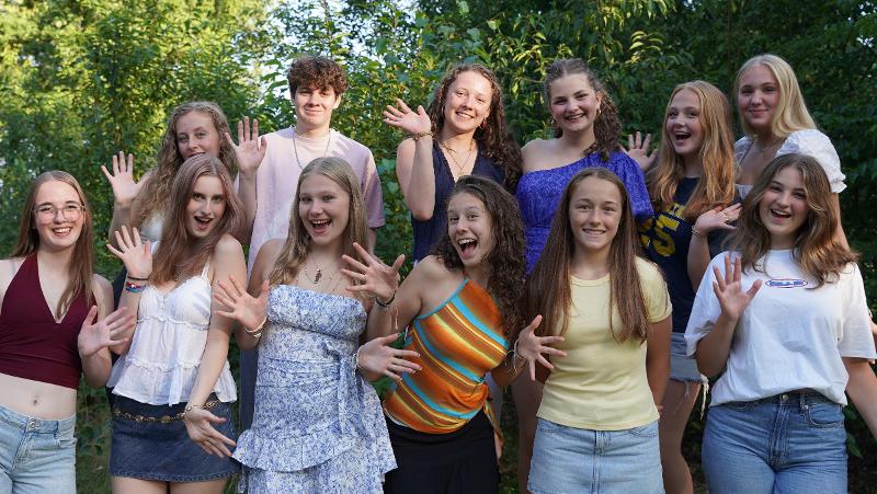 Jazz hands op danskamp