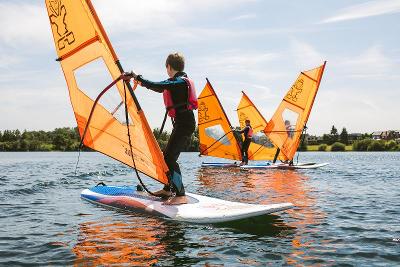 Windsurfen en Watergames Dagkamp De Lilse Bergen - Lille